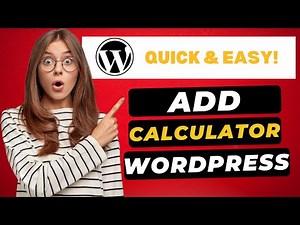 How To Add Calculator In WordPress 2025 🔥 - (FAST & Easy!)