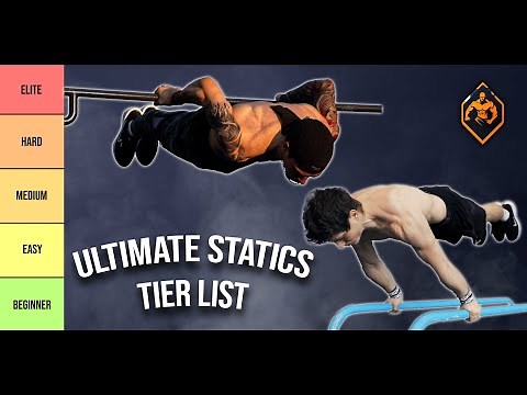 MOST DETAILED CALISTHENICS SKILL TIER LIST | Ultimate Statics Breakdown and Rankings
