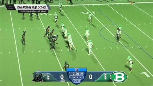 Football Recap: Randle Takes Down Iowa Colony in a Playoff Battle