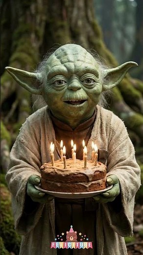 Que los Cumplas Feliz - Yoda - ¡Happy Birthday! ¡Feliz Cumpleaños! Star Wars - Maestro Jedi