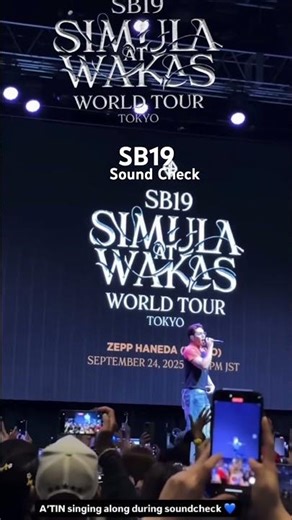 SB19 | SOUND CHECK | SAW TOKYO