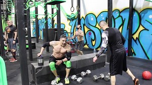 The team endured a long, tough workout. So much awesome teamwork and helping each other out through the movements. Well done iCore fam! | iCORE Fitness | Facebook