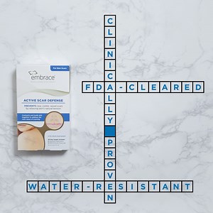When it comes to scar therapy treatments, we aren’t playing games! Experience the power of embrace® Active Scar Defense.🌟 Backed by the gold standard of clinical data, this superior scar solution stops scars before they start! See how it works: https://bit.ly/3AnZHVr | Embrace Scar Therapy