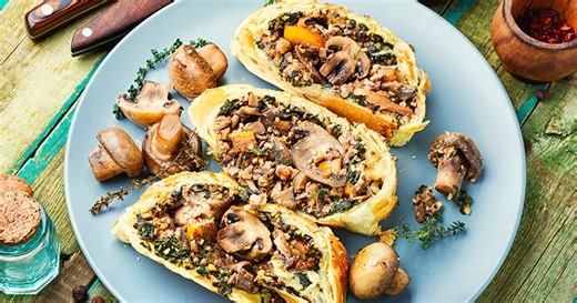 Le Wellington végétarien aux champignons, une recette de Noël facile