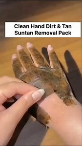 170K views · 785 reactions | ✅ Clean Hand Dirt & Tan | Suntan Removal Pack At Home . . . #handcare #manicure #handcleaning #handcleaningtips #darkhand #bodytanremoval #fbreelsvideo #reelsvideo #fbviralreels #reelsviralシfb #fypシ゚viralシfypシ゚ #fypreels #reelsviralfb #everyonefollowers | Natural Beauty Remedy | Facebook
