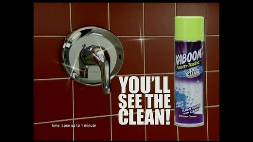 Kaboom TV Commercial For Foam-Tastic Cleaner