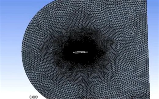 fluent案例103 NACA翼型分析-翼型数据库应用