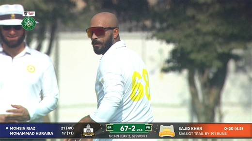 435K views · 7.3K reactions | A fascinating battle on display in the final  Mohsin Riaz  Sajid Khan #QeAT | #SKTvPSH | Pakistan Cricket Team | Facebook