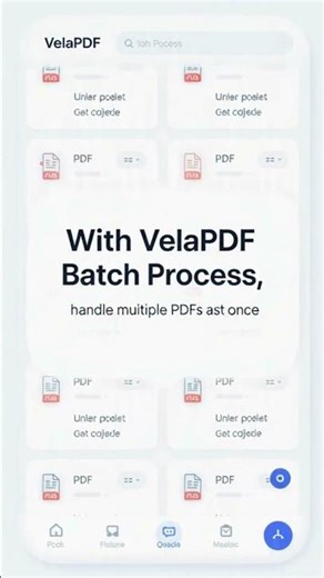 How to Use Batch Process Tool in VelaPDF | Process Multiple PDFs at Once Free