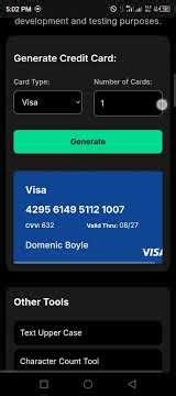Generate Virtual Visa Credit Card Numbers for Developers | Payment Testing Tutorial