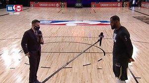 “If we continue to talk about change, we have an opportunity to make change.” LeBron James discusses his range of emotions following the Game 4 win. | NBA