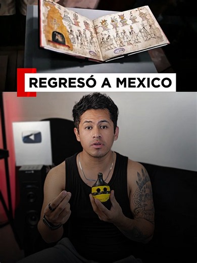 El #CódiceAzcatitlán regresa a México 📚🔥 | códice azcatitlan