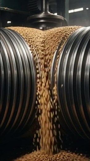 How Grain Is Processed in Factories | Inside an Industrial Milling Machine