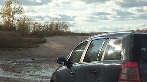 Car Stuck Sand By Shore 4k Stock Footage Video (100% Royalty-free) 1018177384 | Shutterstock