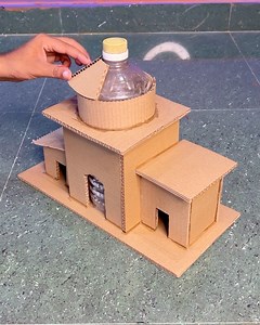 11M views · 84K reactions | Miniature Building craft with bottles #3d #idea | Deep's CRAFT | Facebook