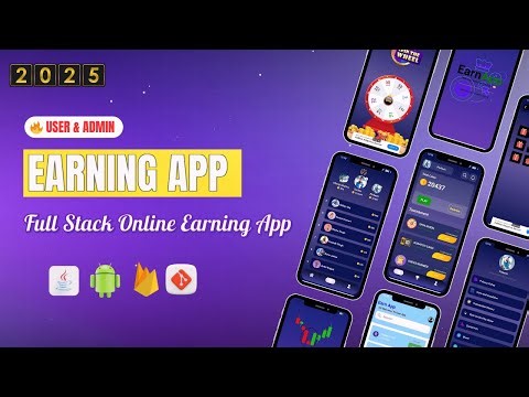 Create Earning App with Admin Panel in Android Studio | Online Earning App using Firebase