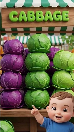 🌈 “Vegetable Song for Kids 🥦🍅🥕 | Fun Learning Poem with Baby Rhymes”