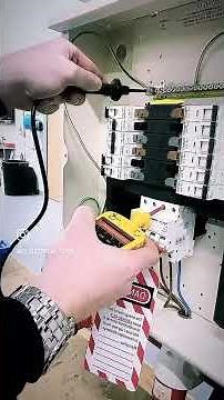 Easy way to remember the Safe isolation procedure for three phase and neutral supplies!