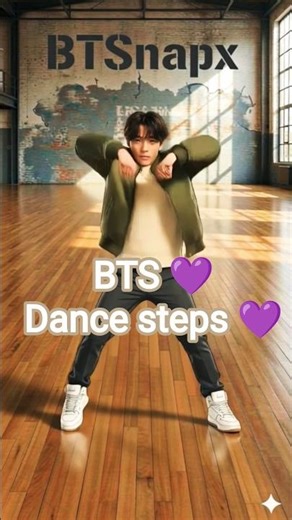 BTS dance steps 💜 3d animation 💜#bts #btsshorts #btsarmy #kpop #jungkook
