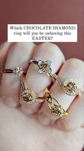 11 reactions | Australian CHOCOLATE DIAMONDS  Which one is your favourite? . . . #chocolate #chocolatediamonds #australianchocolatediamonds #acd #diamonds #diamondrings #easter #chocolatealternative #engagementrings | Allgem Jewellers | Facebook