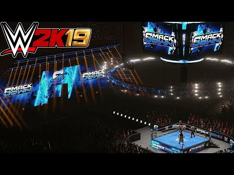 SMACKDOWN '25 ARENA (WWE 2K19 Mod Showcase)