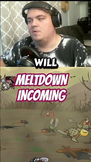 had a full meltdown well playing castle crashers #castlecrashers #ragequit #gaming