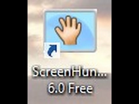 Screen Hunter - How to capture a part of the sceen or the whole screen using screen hunter