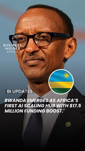 Rwanda just became Africa’s first AI Scaling Hub, backed by $17.5 million in funding. But can it turn innovation into real impact across Africa? #AfricaBusiness #AIRevolution #Rwanda #TechNews #BusinessInsiderAfrica #AIinAfrica #Innovation | Business Insider Africa