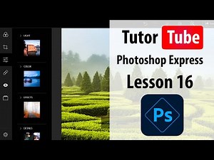 Adobe Photoshop Express - Lesson 16 - Save