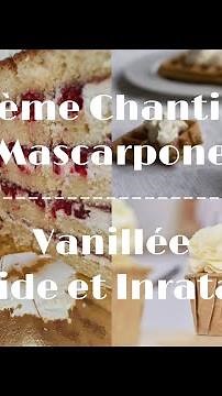 ✨Vanilla Mascarpone Chantilly Cream. Easy, foolproof recipe/Cake/Layer Cake/Dessert/Pastry✨