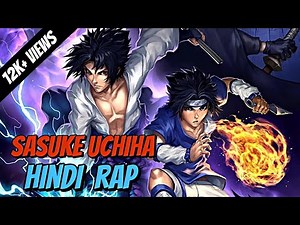 SASUKE HINDI RAP | NARUTO | GARY | THE LAST UCHIHA