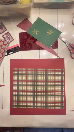 Christmas Eve Scrapbook Layout Ideas
