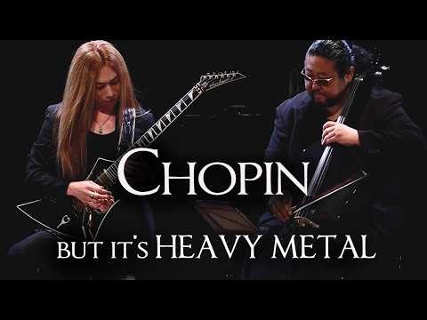Chopin but it's HEAVY METAL (Metal Guitar & Cello) | 革命をメタルアレンジ