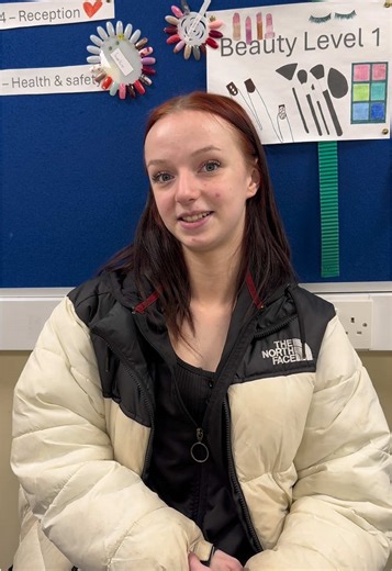 Spotlight on Beauty Student Olivia from Coleraine