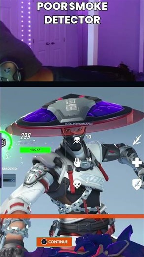 Poor smoke detector #overwatch2 #overwatchclips #overwatch #overwatch2clips #gaming