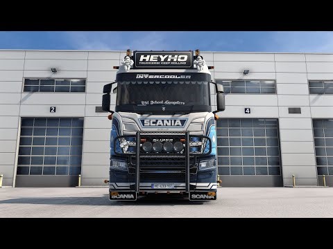 ETS2 Snow + Snowy + Winter = Exploring NORDIC HORIZONS!