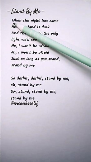 “Stand By Me” – English Learning Through Timeless Music 🎶