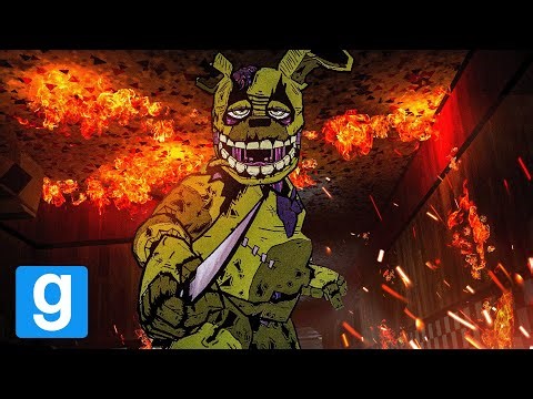 RETRO SPRINGTRAP IS HERE... AND HES TERRIFYING! - Gmod Hide & Seek