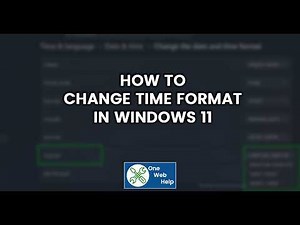 How to Change Time Format in Windows 11 (12 or 24 Hour Clock)