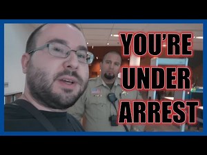 1st Amendment Auditor Presses His Luck At A Courthouse | Arrested