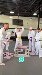 Most blocks chopped wins! 🥋 | Dude Perfect