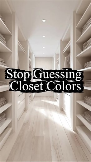 5 Timeless Walk-In Closet Color Combinations