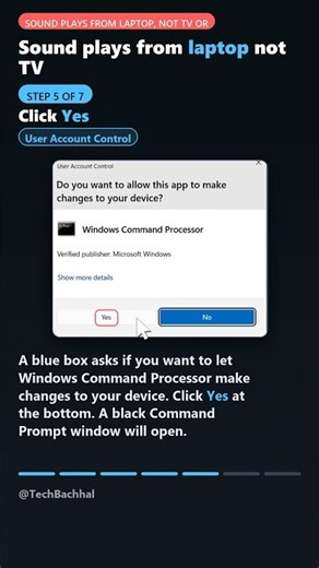 Fix Sound Playing From Laptop Instead of TV or Monitor