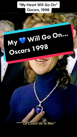 Celine Dion Performs 'My Heart Will Go On' at Oscars 1998