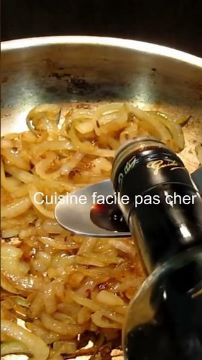 Quick onion confit #easycheapcooking #food