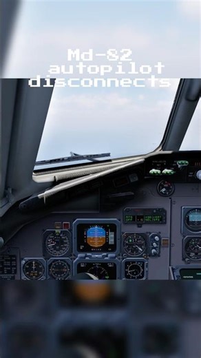 Md-82 autopilot disconnects