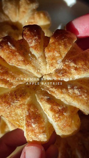 cinnamon apple pastries | perfect little snack or Fall dessert 🍂 #recipe #appledessert