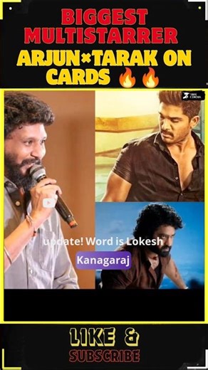 Biggest Multistarrer Allu Arjun x Tarak on Cards 🔥🔥🔥