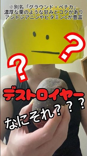 【飯テロ】謎のじゃがいもで作る！ほくほく激甘フライドポテトが最高すぎた🍟🤤#男飯 #デストロイヤー#フライドポテト