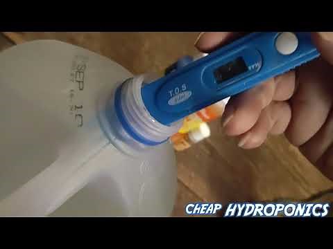 How to mix Masterblend nutrients